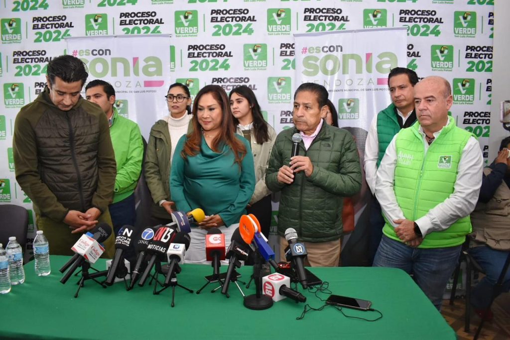 SONIA MENDOZA DÍAZ ES LA CANDIDATA PARA LA PRESIDENCIA MUNICIPAL DE SAN LUIS POTOSÍOLETÍN DE PRENSA