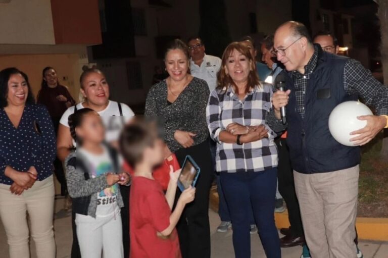 CON NUEVO ALUMBRADO TÁCTICO, GOBIERNO DE LA CAPITAL MEJORA CALIDAD DE VIDA DE LAS FAMILIAS