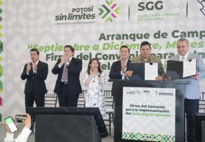 Dip. Cuauhtli Fernando Badillo asiste en representación del Congreso del Estado al arranque de la campaña Septiembre a Diciembre Meses del Tastamento.